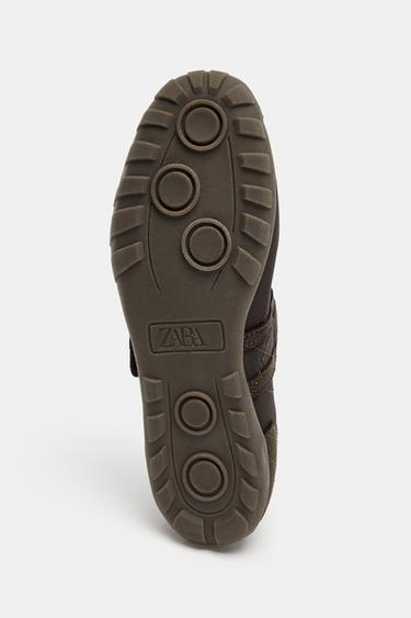 SPORTS BALLET FLATS - Brown by Zara - Image 5