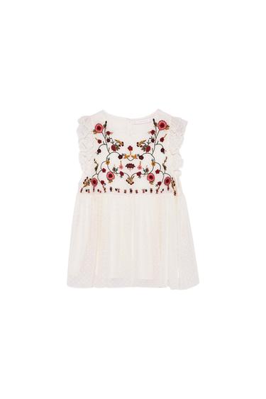 EMBROIDERED TOP