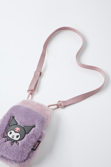 KUROMI © SANRIO SHEEPSKIN MOBILE PHONE CASE - Pink by Zara - Image 2