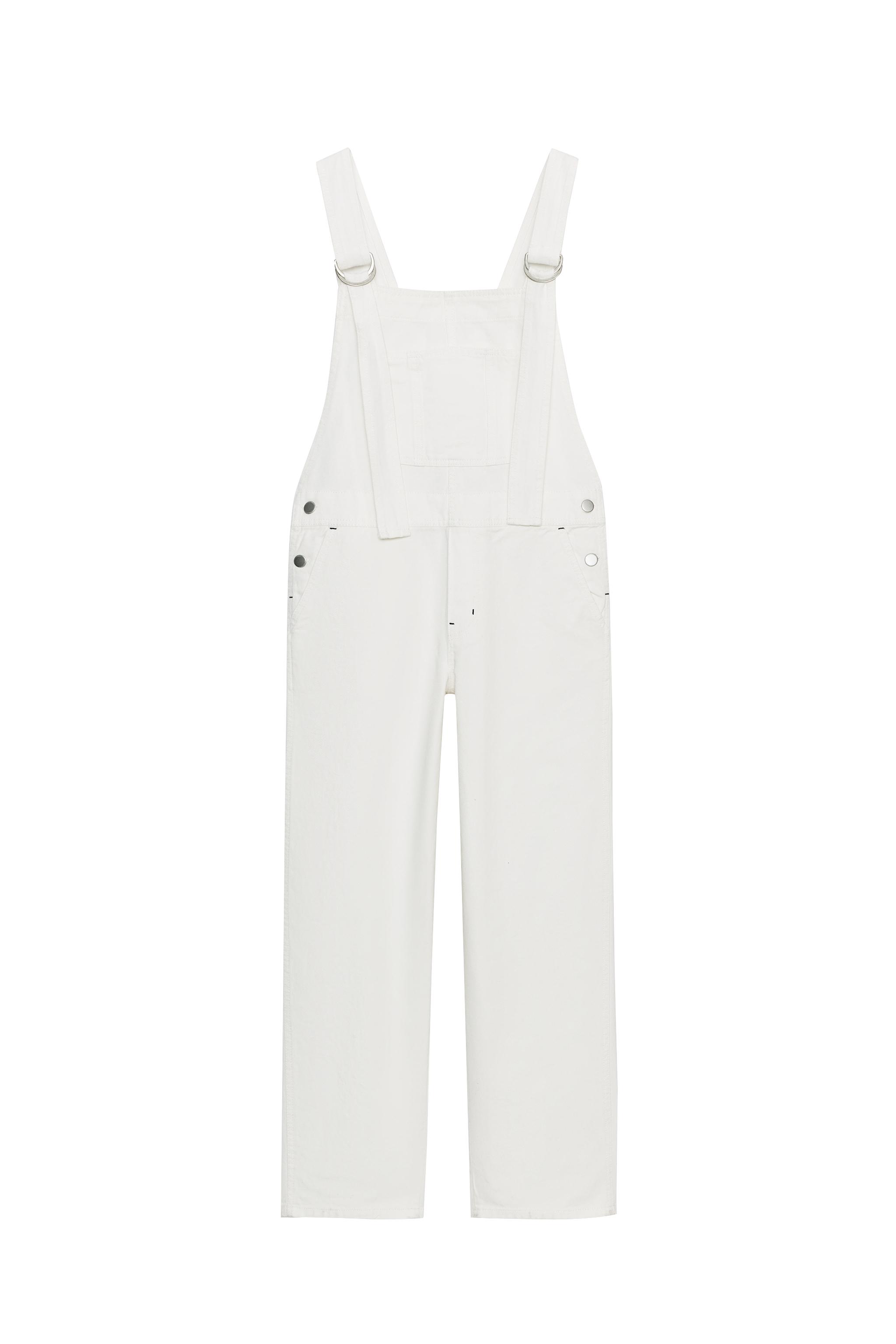 ZW COLLECTION デニムジャンプスーツ - ホワイト | ZARA Japan / 日本