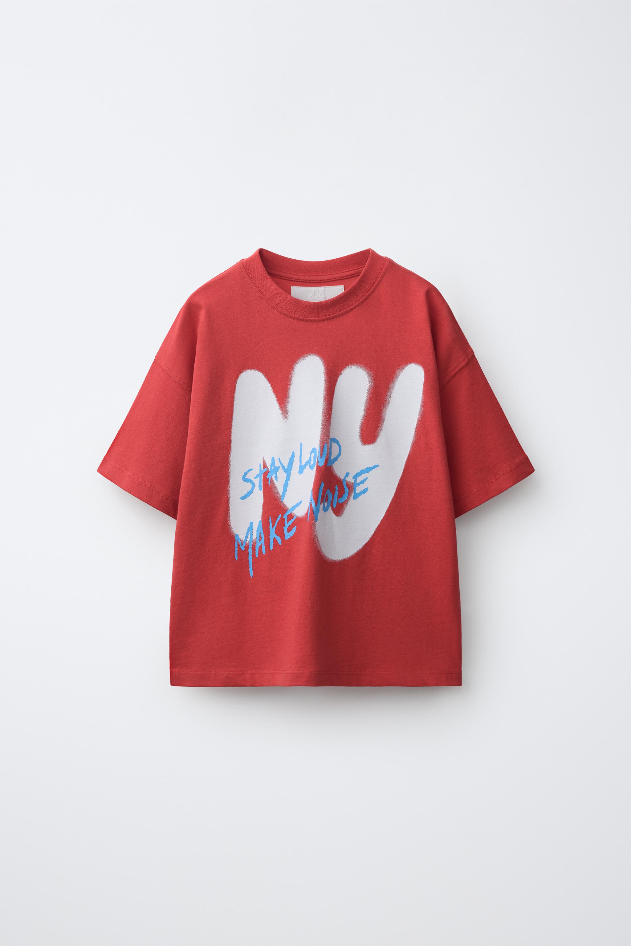 GRAFFITI PRINT T-SHIRT