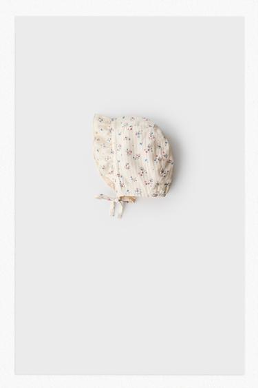 Zara FLORAL BONNET - Multicolored