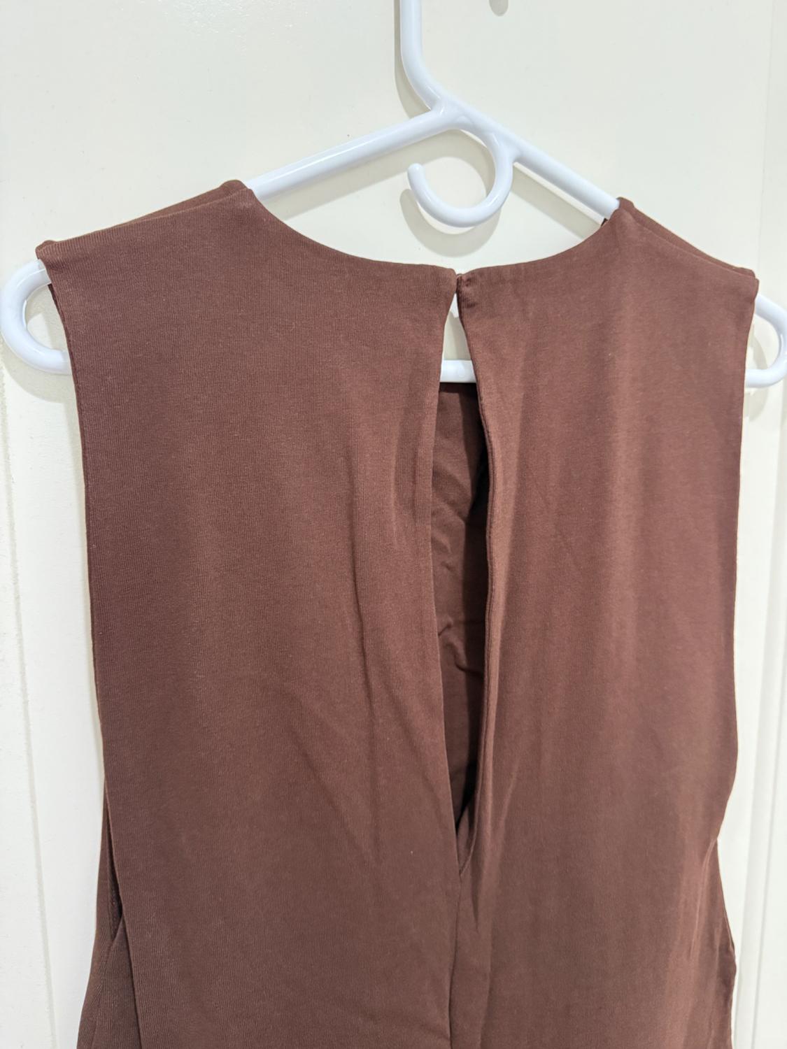 HEAVY COTTON PALAZZO JUMPSUIT - Image 3