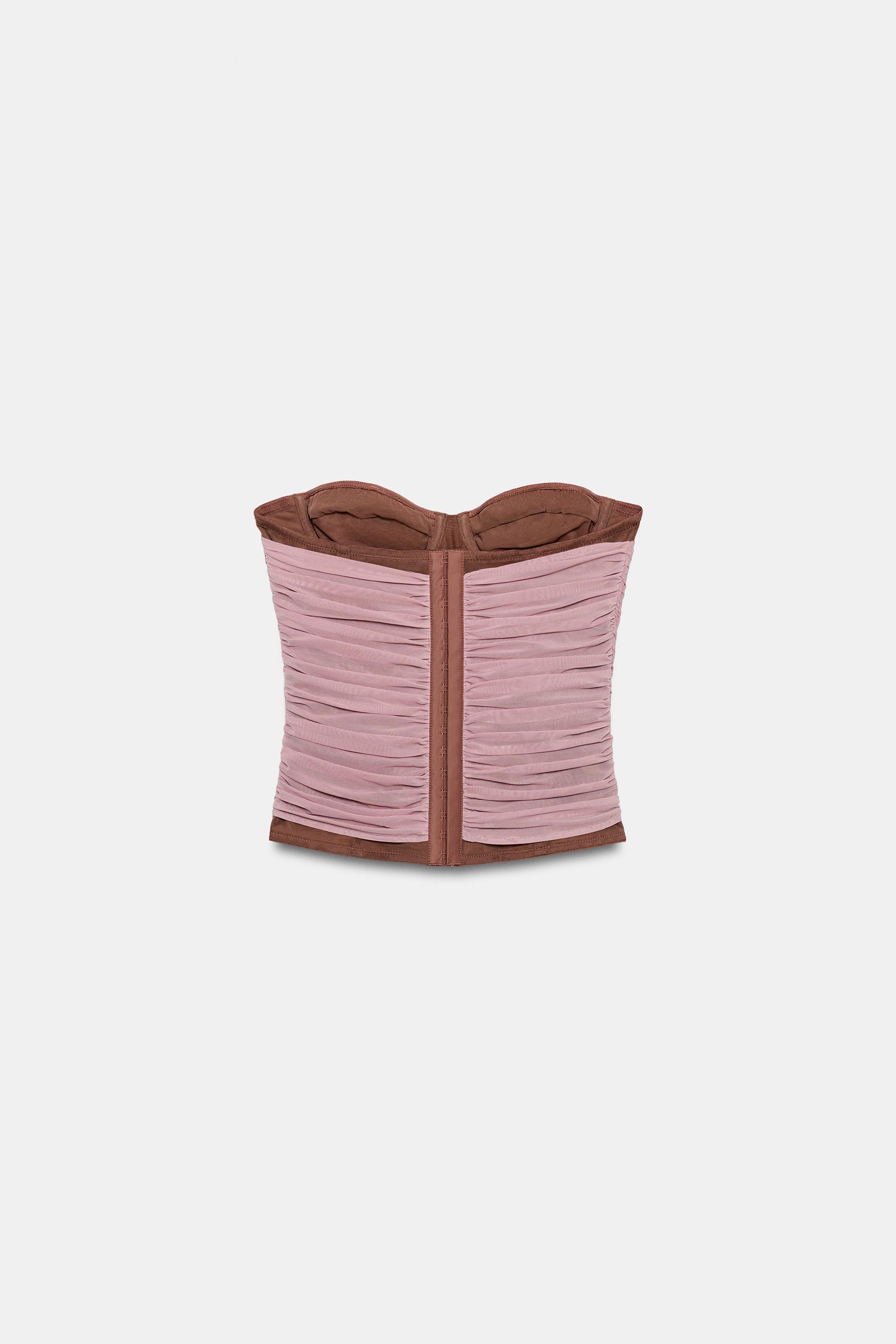 CORSET BIMATIÈRE EN TULLE