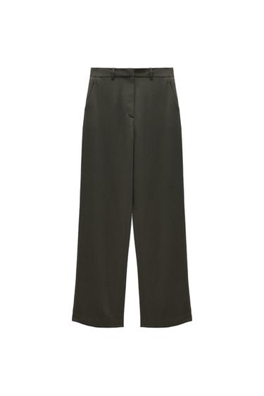 MASCULINE WIDE-LEG TROUSERS