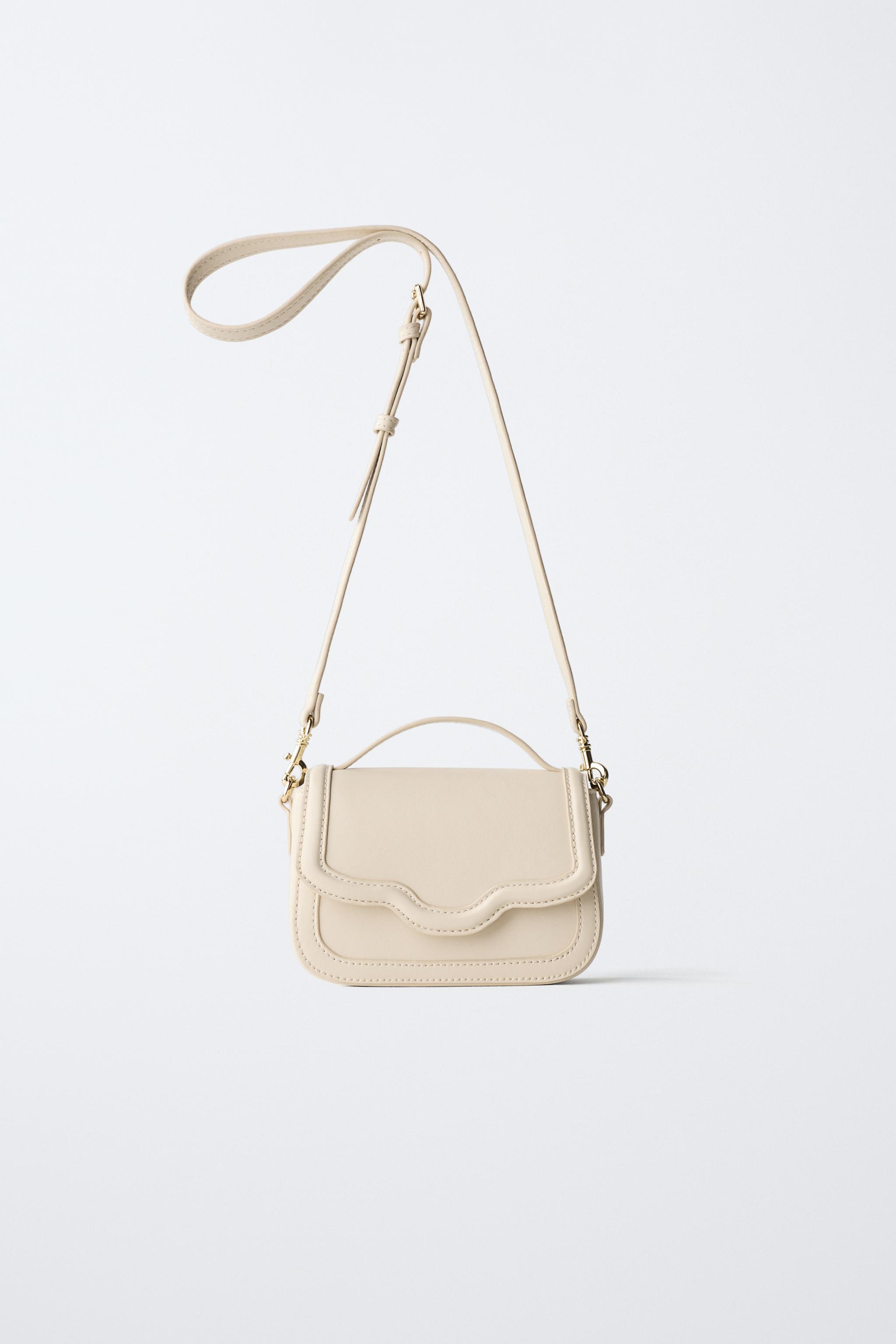 NEUTRAL CROSSBODY BAG - Ecru White | ZARA South Africa