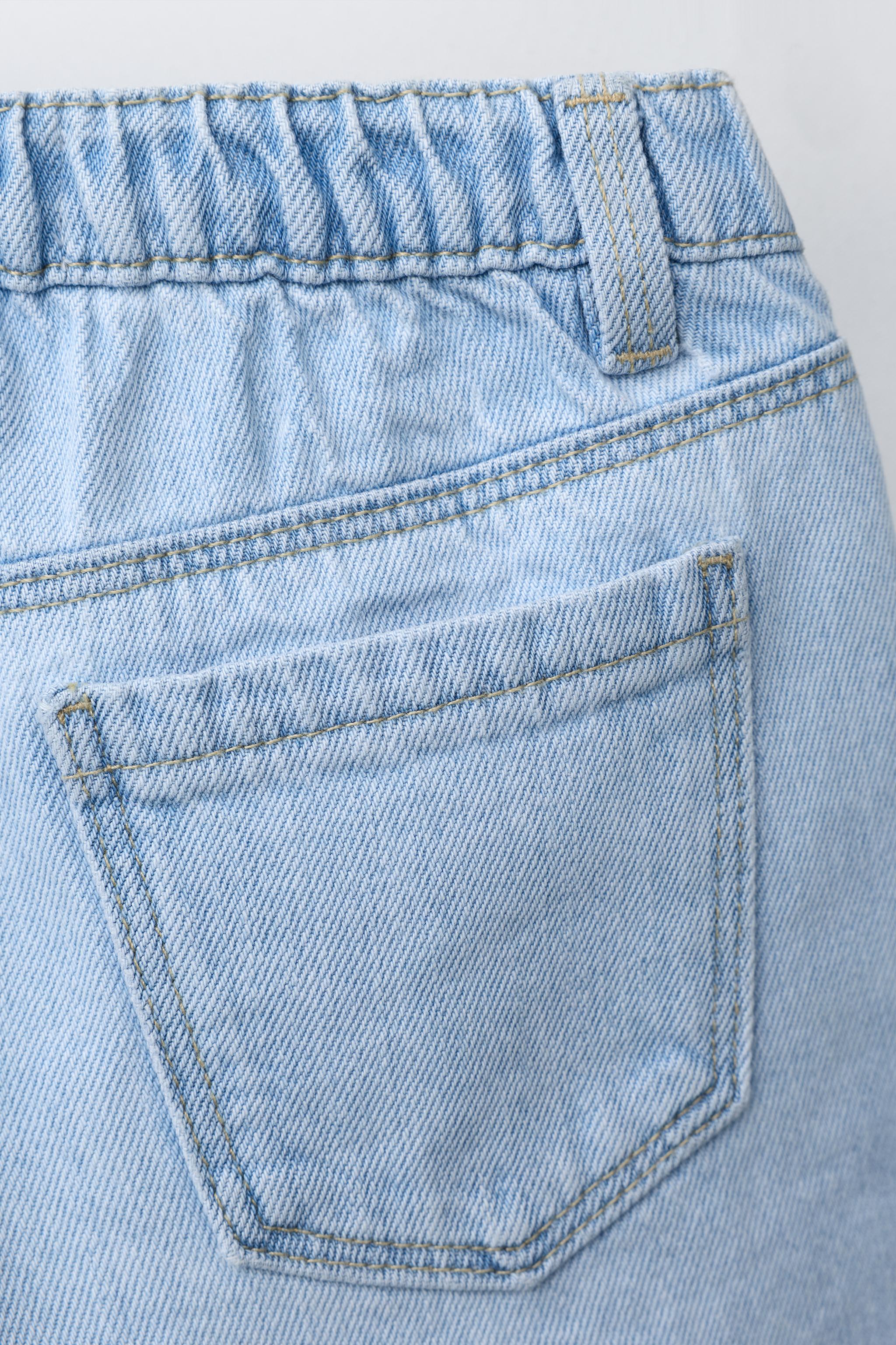 SHORT EN JEAN CŒURS CROCHET