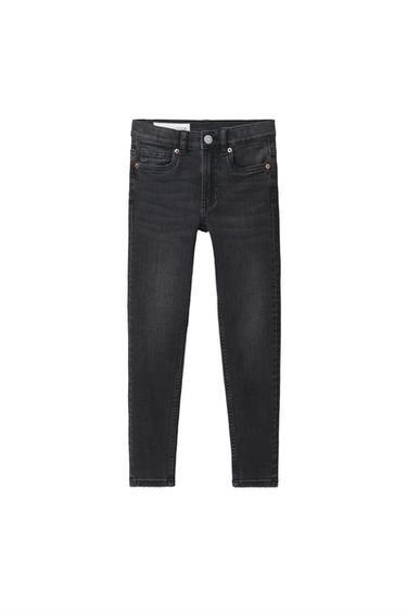 SKINNY FIT JEANS - Black by Zara