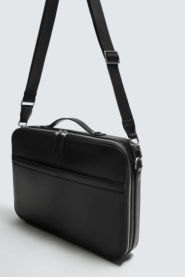 PLAIN BRIEFCASE - Black by Zara - Image 2