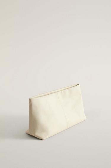 NAPA LEATHER MAKEUP BAG —  2