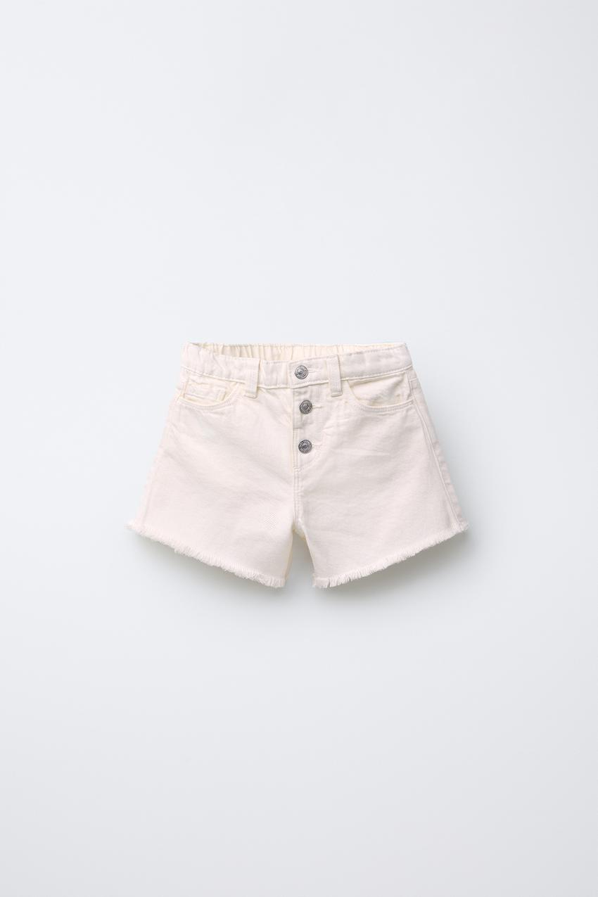 MOM FIT SERGED SHORTS