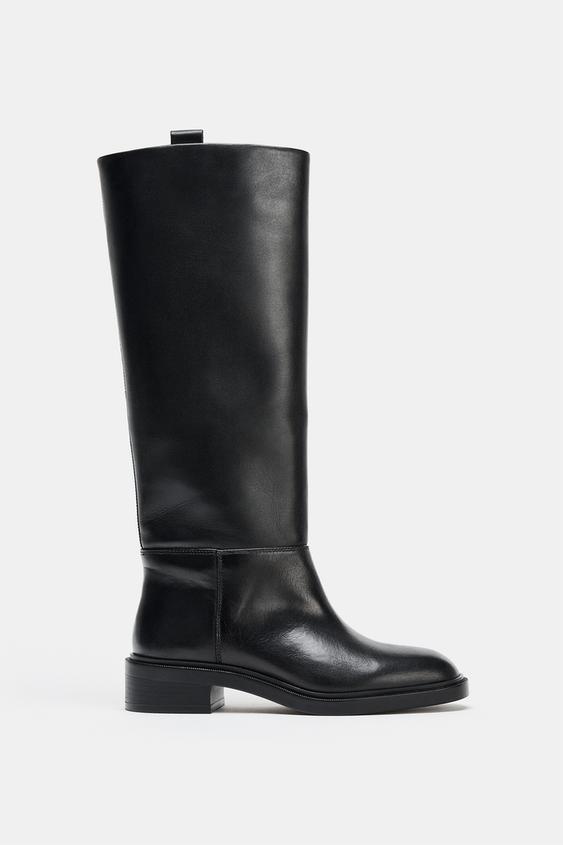 LEATHER EQUESTRIAN BOOT
