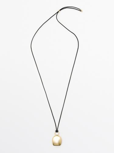 Zara Golden pendant - Golden - Image 0