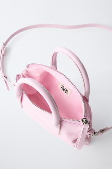 NYLON CROSSBODY BAG - Mauve Purple by Zara - Image 3