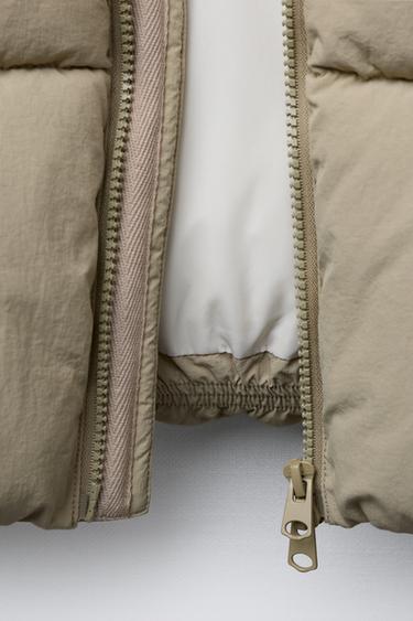 QUILTED JACKET - Sand by Zara - Image 5