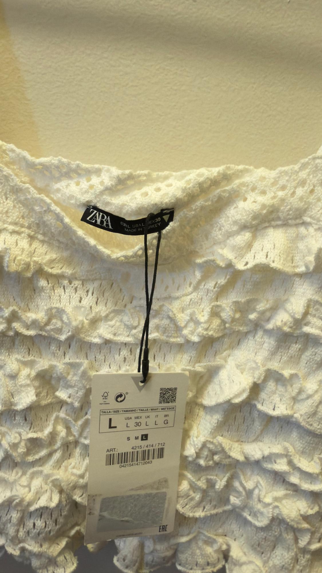 LACE CROP TOP TRF - Image 3