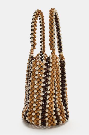 BEADED SHOULDER BAG - Multicoloured by Zara - Image 3