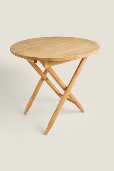 CHILDREN’S WOODEN TABLE - Light beige by Zara - Image 1