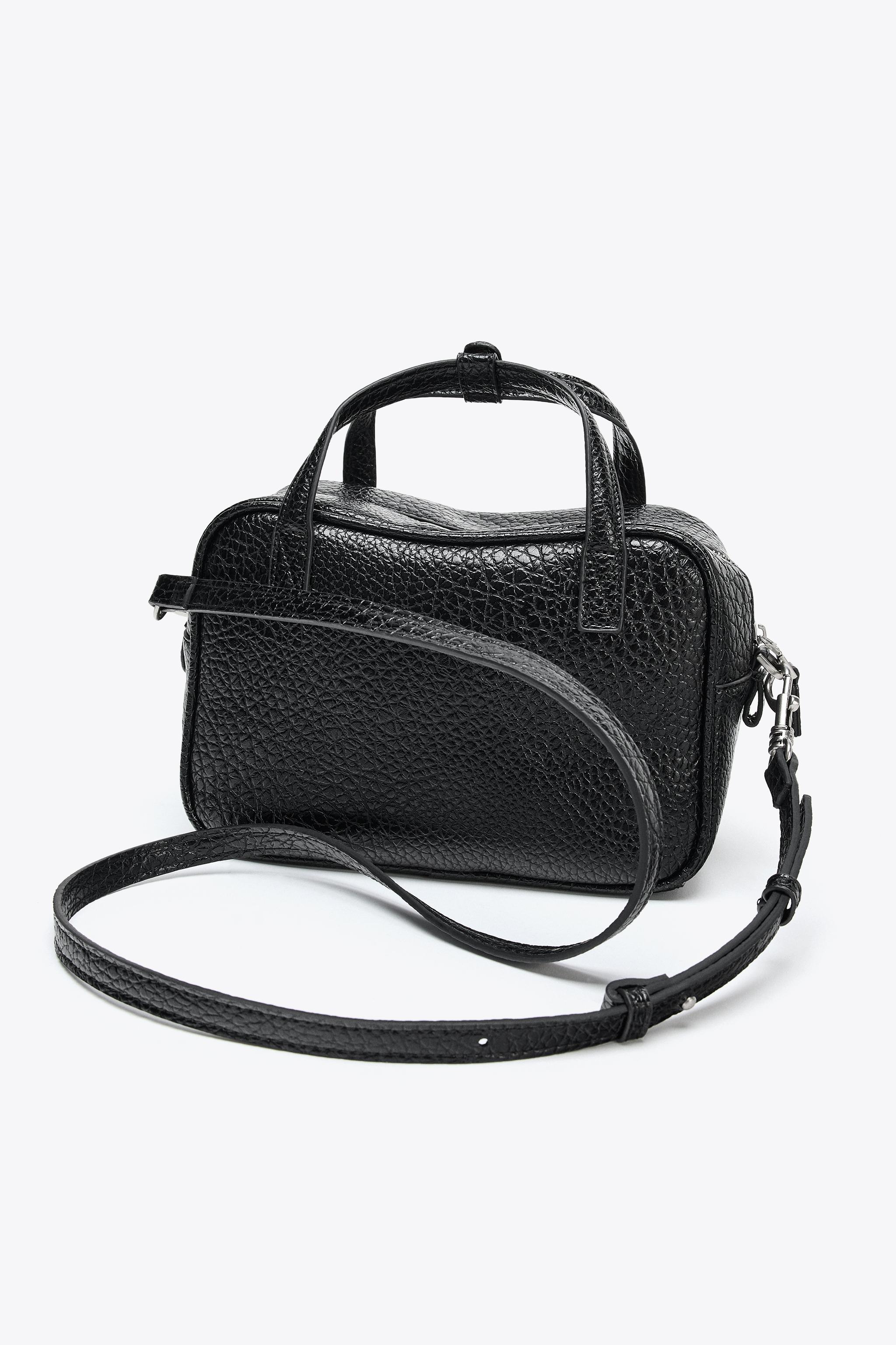 チャームディテールバッグ - ブラック | ZARA Japan / 日本