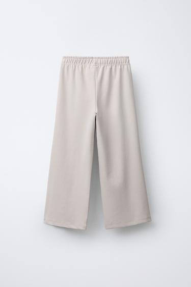 ENSEMBLE INTERLOCK SWEAT ET PANTALON LARGE - Iceberg de Zara - Image 4