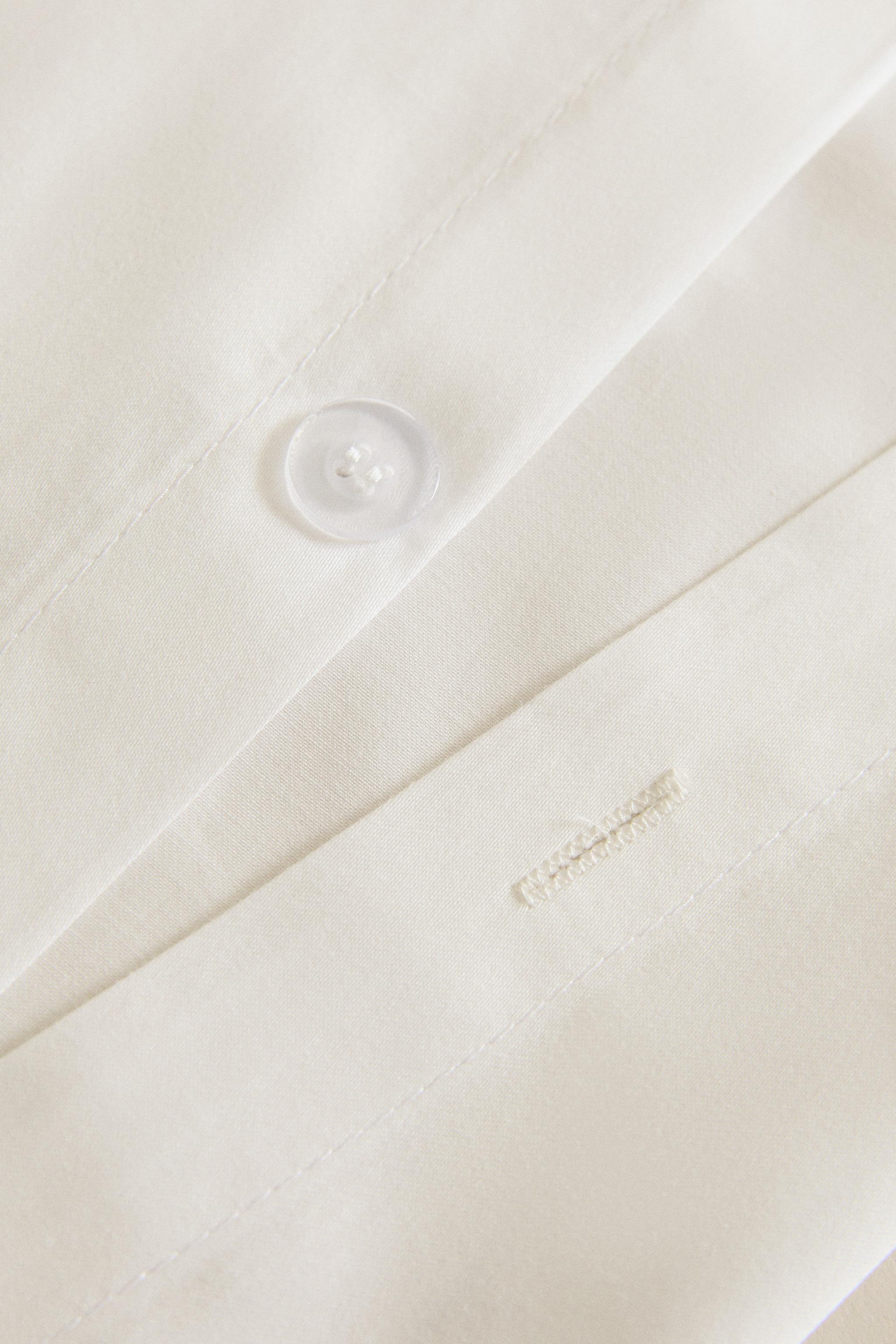 HOUSSE DE COUETTE SATIN FRISES (300 FILS)