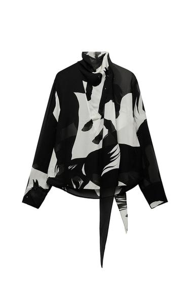 ΕΜΠΡΙΜΕ ΜΠΛΟΥΖΑ ΜΕ ΦΙΟΓΚΟ ZW COLLECTION
