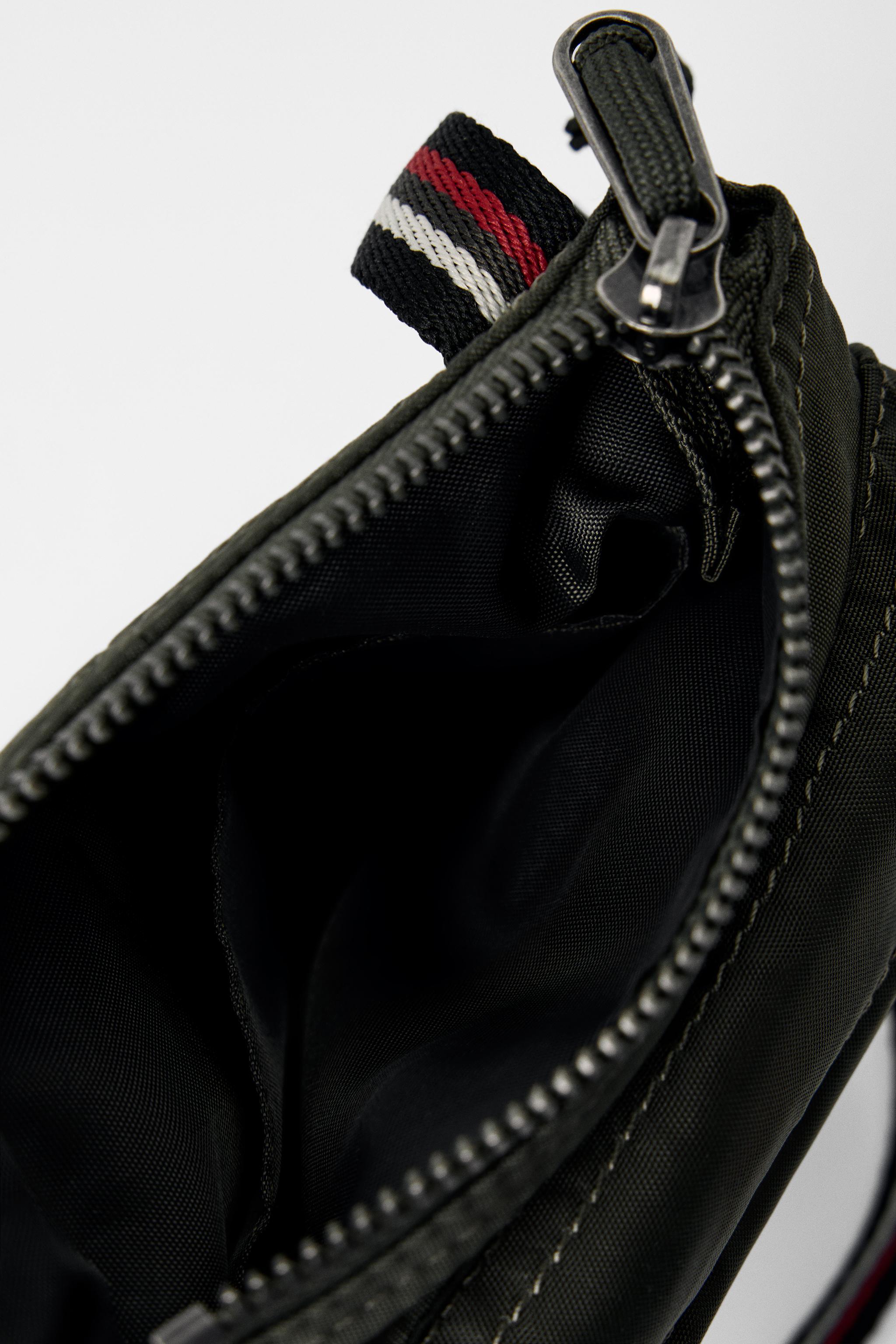 NYLON CROSSBODY BAG BOBBY GILLESPIE X ZARA - Green | ZARA