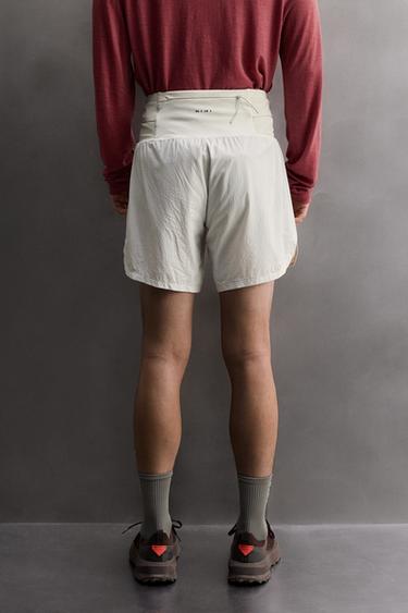 SHORT DE TRAIL RUNNING 7" - Blanc de Zara - Image 2