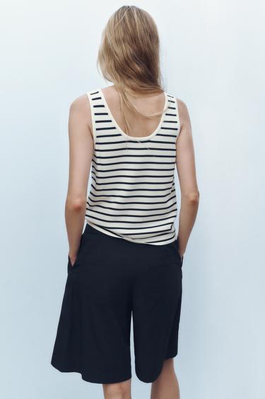 STRIPED KNIT TOP - striped by Zara - Image 5