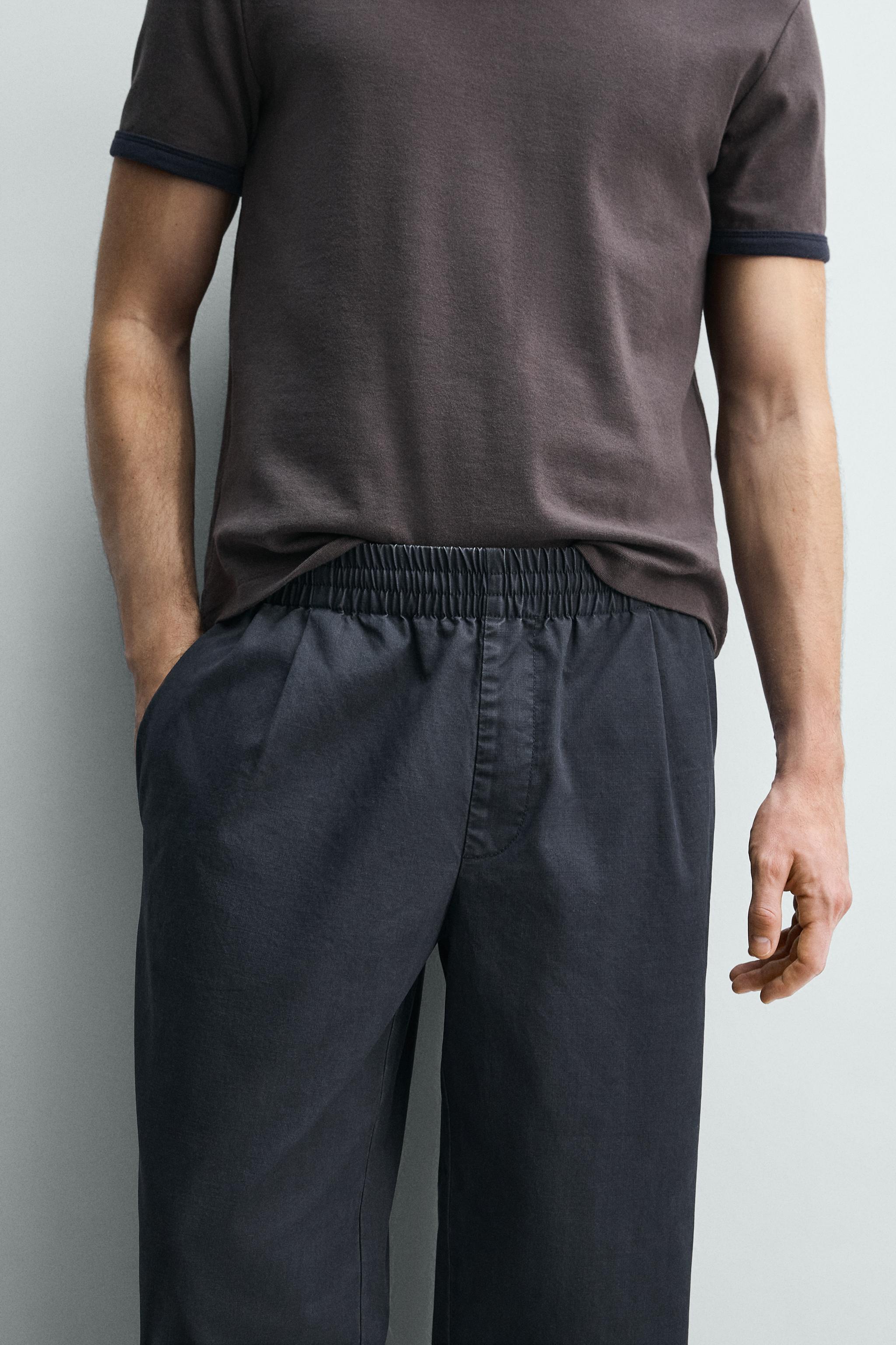 PANTALON DÉCONTRACTÉ DÉLAVÉ