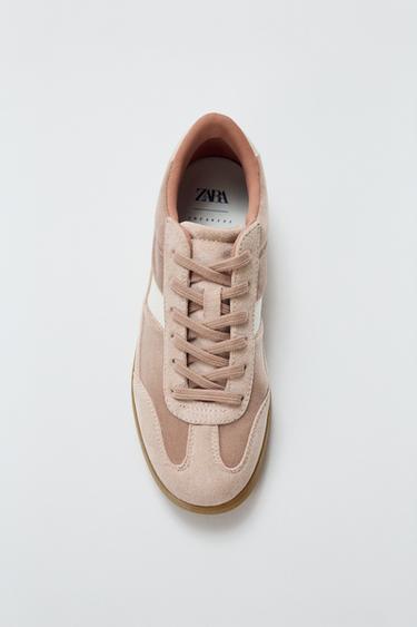 CONTRAST TRAINERS - Pink by Zara