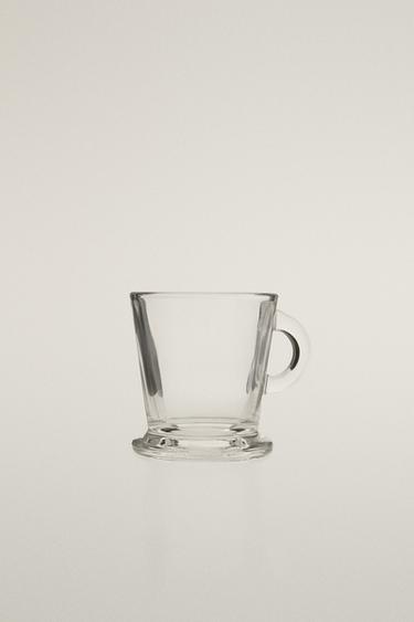 TRANSPARENT GLASS ESPRESSO CUP - Transparent by Zara - Image 0