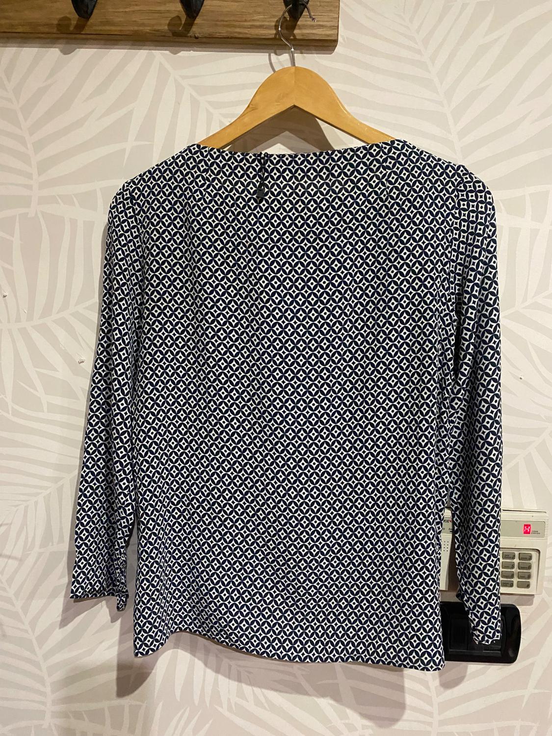 BLUSA BLANCA Y NEGRA S - Image 2
