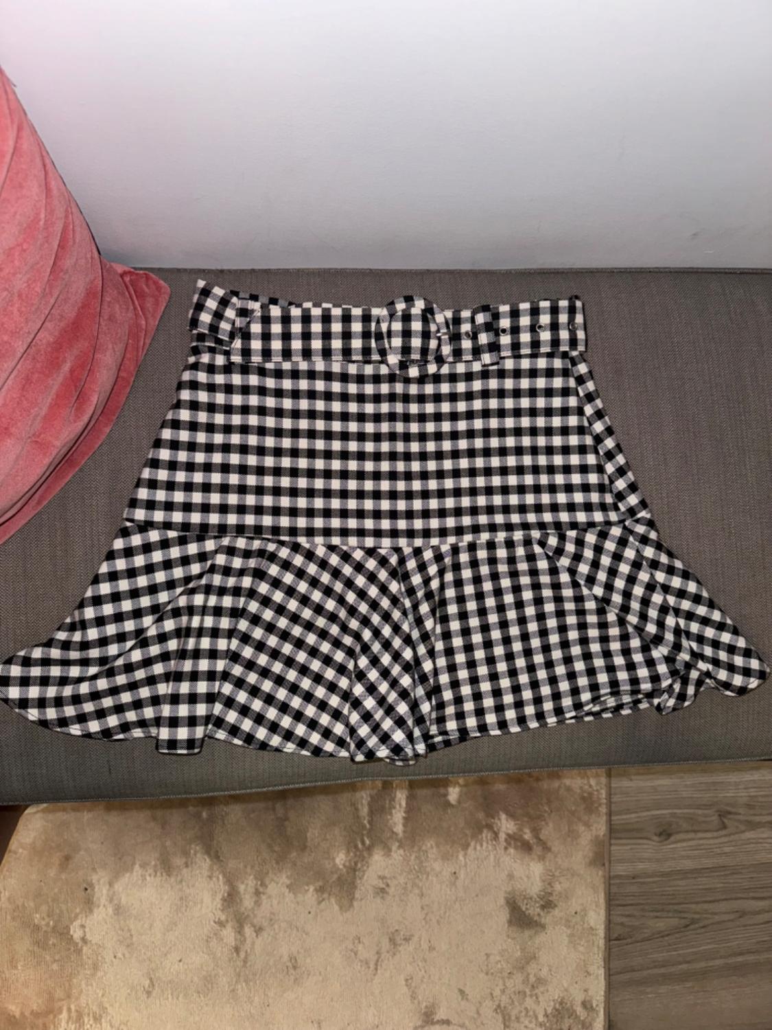 GINGHAM BERMUDA SKORT