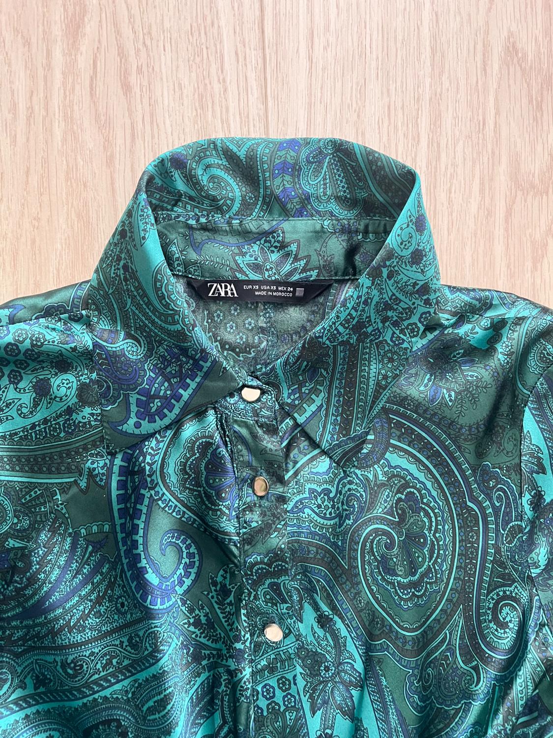 PRINTED SHIRT DRESS - Image 2