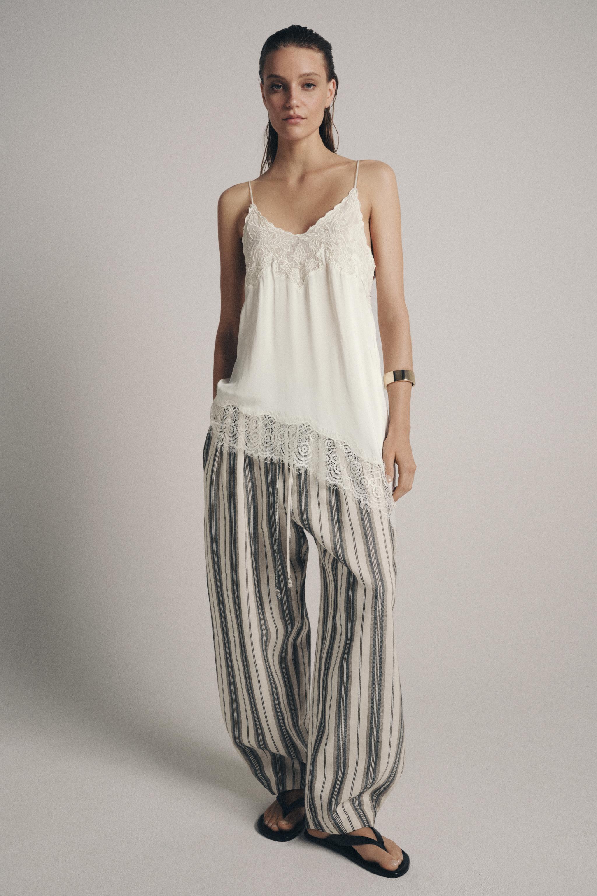トップス andwang Cross lace tanktop ANDWANG tシャツ Cross Lace Long Tee レディース : ZOZOTOWN Yahoo!店