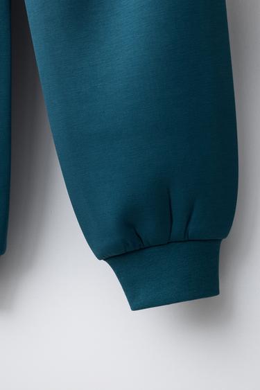 SPORTY LOGO JOGGERS - Bluish by Zara - Image 4