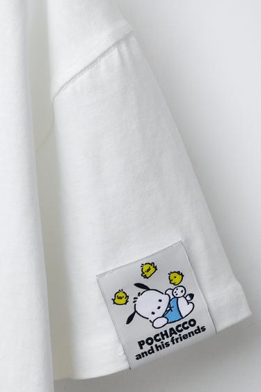 POCHACCO AND HIS FRIENDS © SANRIO T-SHIRT - Oyster-white by Zara - Image 3