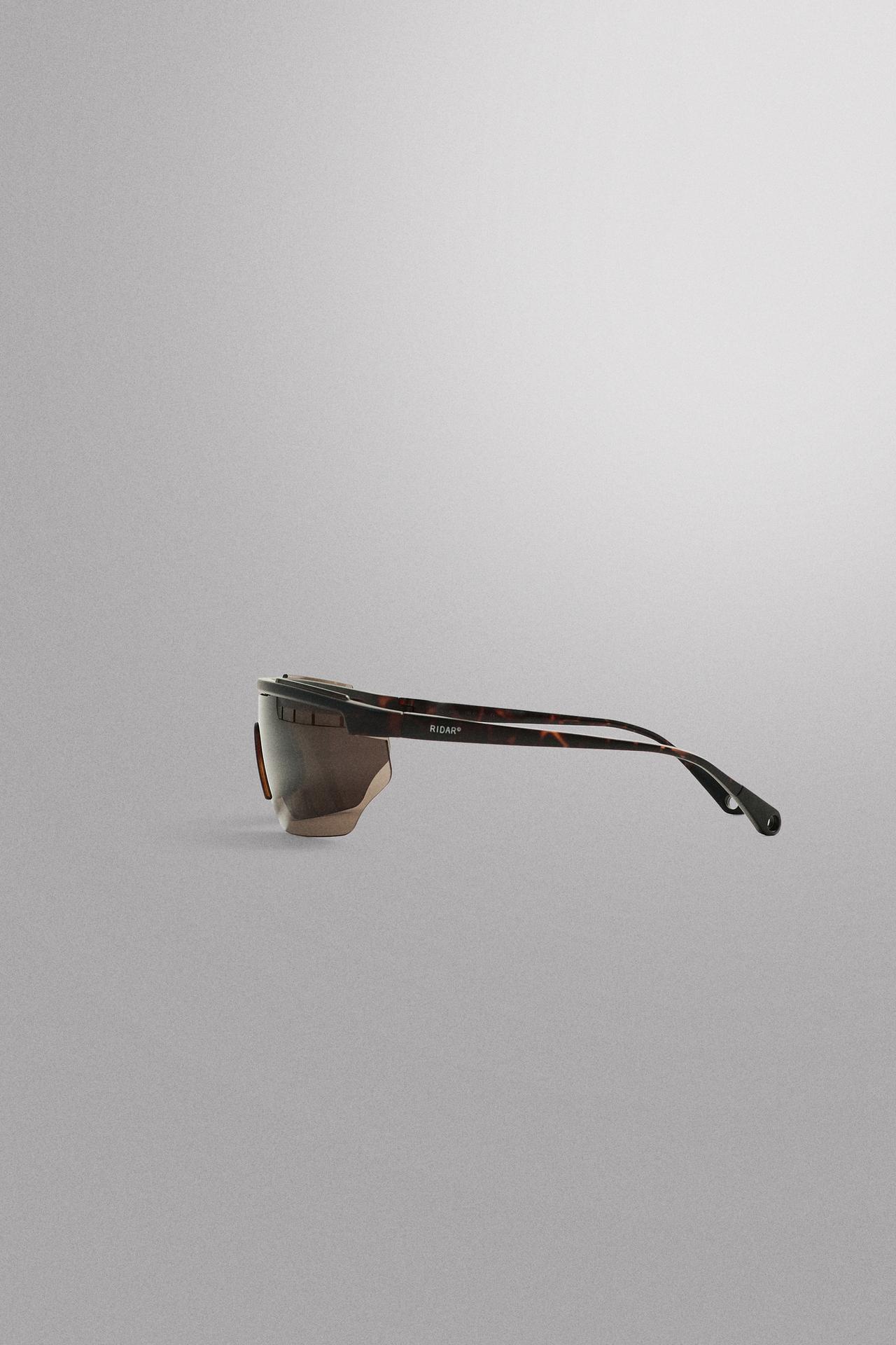 PACE RIDAR© x ZARA SPORTS SUNGLASSES — Tortoiseshell