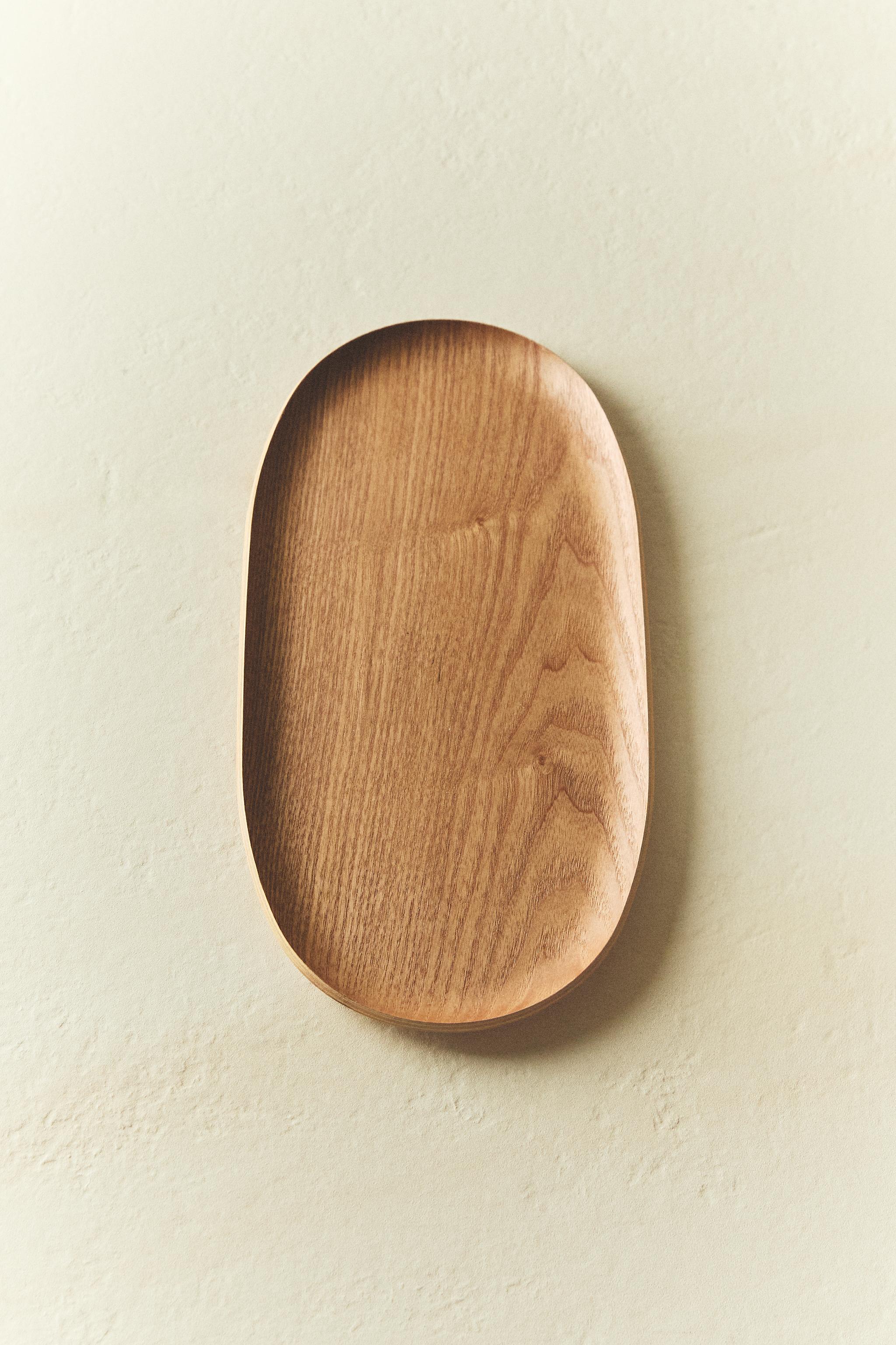 完売 人気 廃番 ZARA HOME Wooden Tray インテリア トレイ