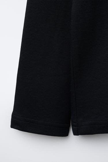 6-14 ANS/ PYJAMA COMBINÉ EN MOLLETON ET CARREAUX VICHY - Noir / Écru de Zara - Image 7