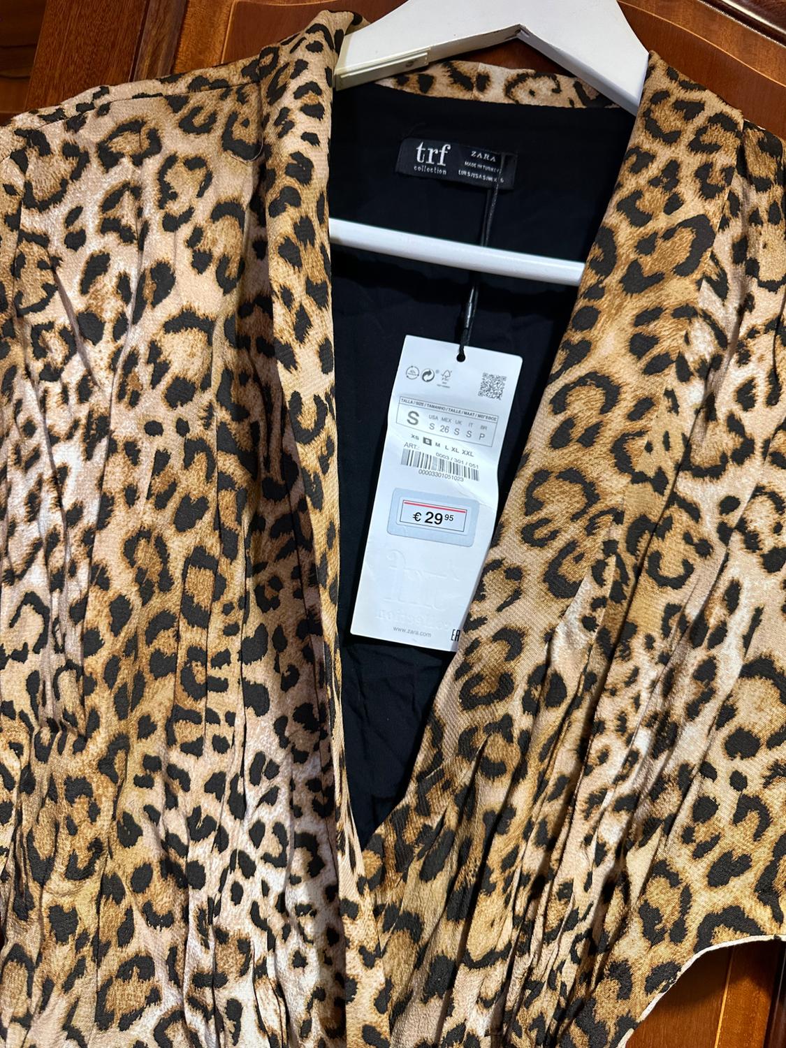 LEOPARD PRINT JUMPSUIT DRESS - Image 4