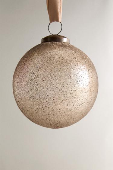 ANTIQUE BAUBLE CHRISTMAS TREE DECORATION - Rust by Zara - Image 3