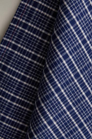 LOT TORCHONS DE CUISINE CARREAUX (LOT DE 2) - Bleu de Zara - Image 2