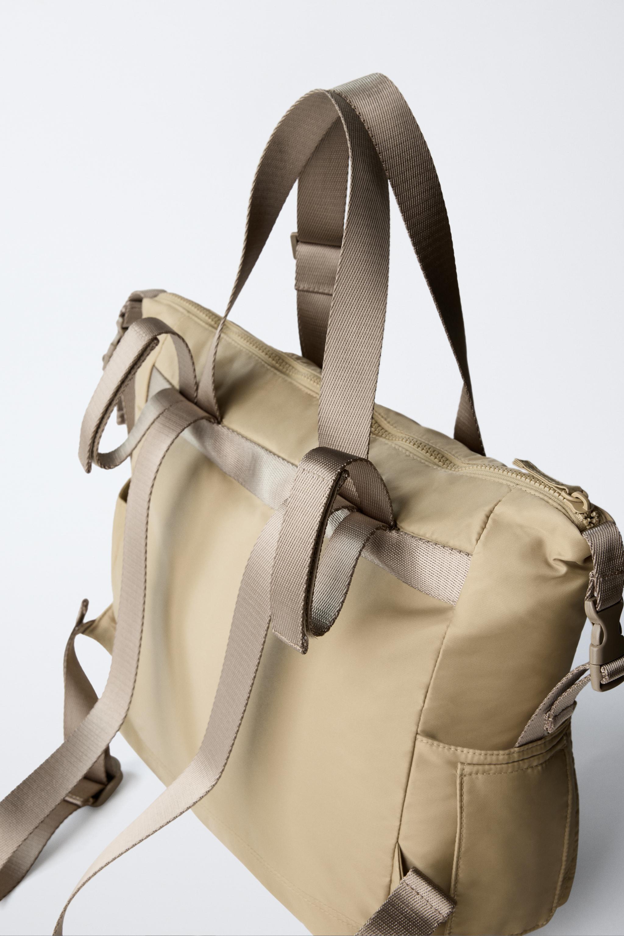 Maternity Wear Zara Maternity Us GINGHAM MATERNITY BAG