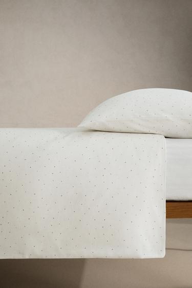 KIDS' POLKA DOT DUVET COVER - Oyster-white by Zara - Image 2