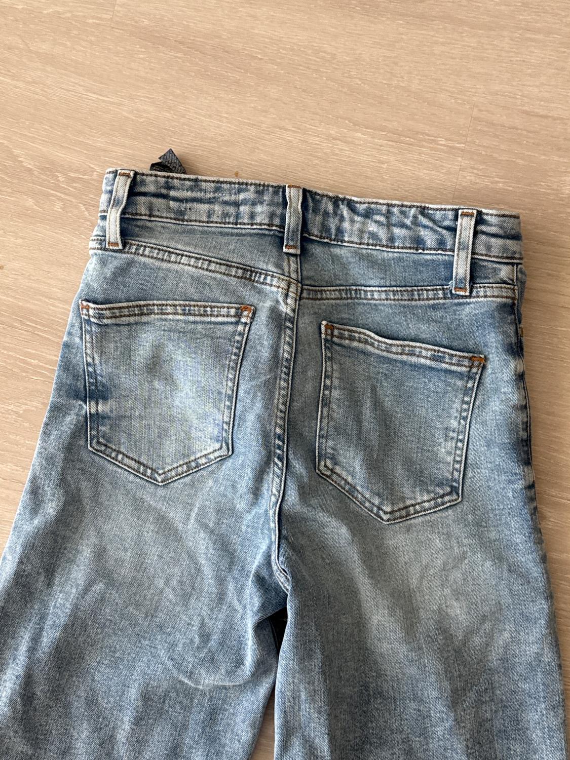 ZW COLLECTION HIGH-WAISTED PALAZZO JEANS - Image 3