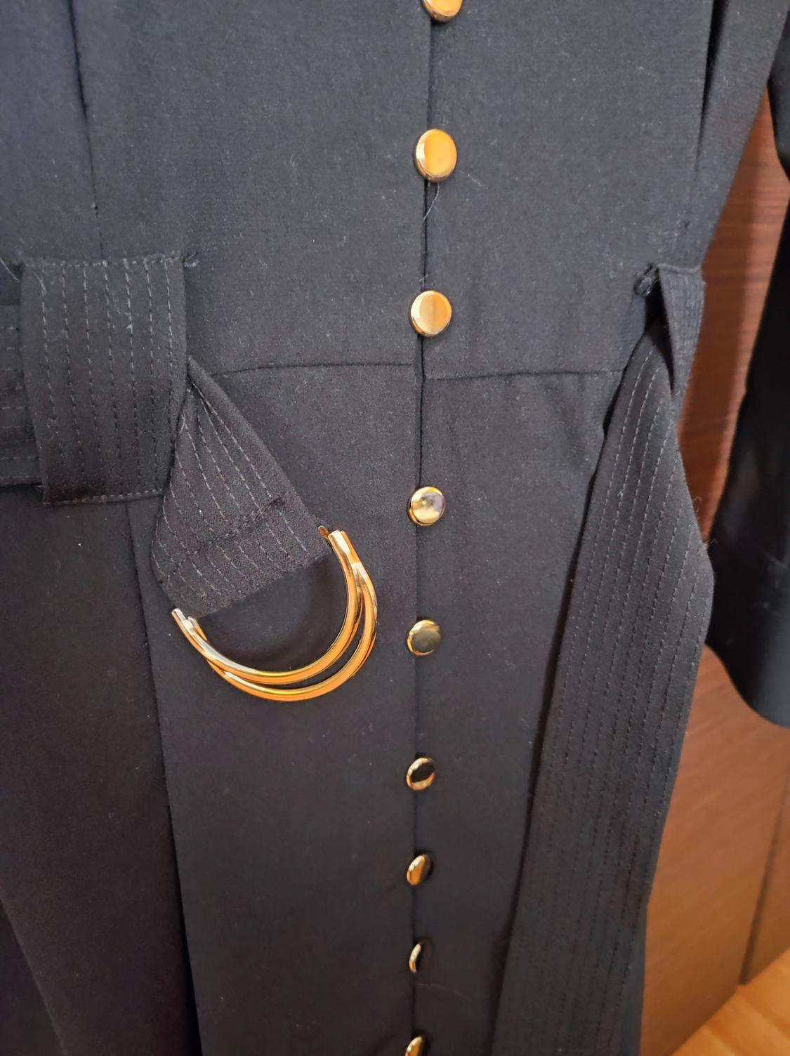 BELTED MIDI SHIRT DRESS - Image 6