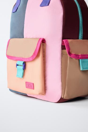 MULTICOLOURED BACKPACK - Pink by Zara - Image 2