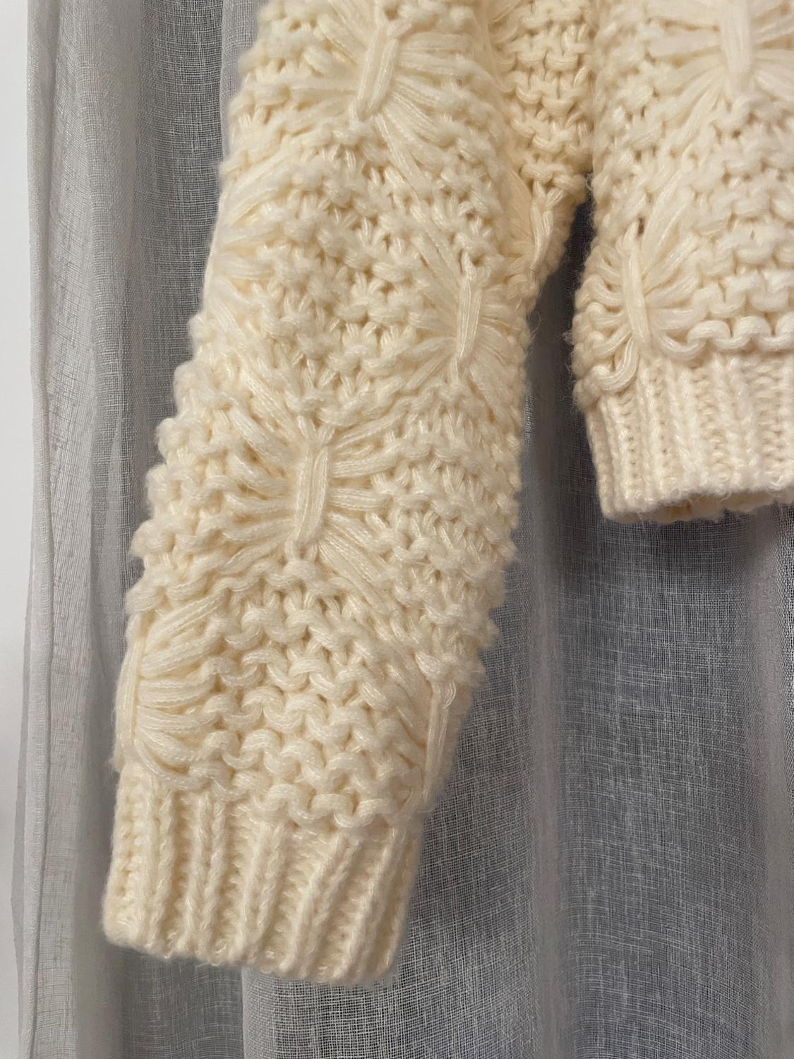 TEXTURED KNIT SWEATER - Image 5